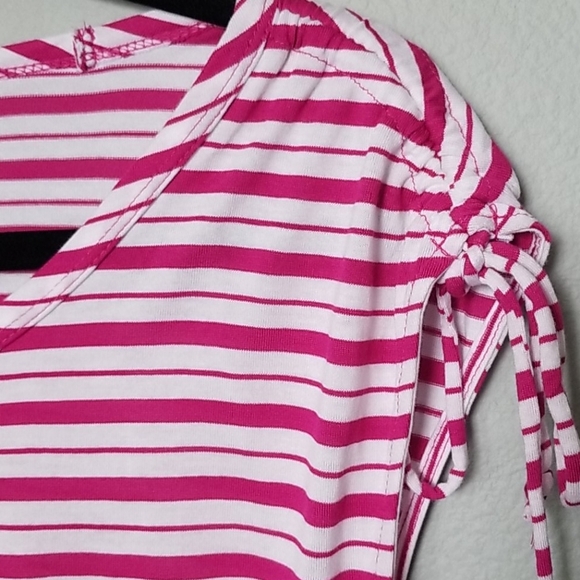 Joe Fresh NWT XL striped blouse - Picture 4 of 6
